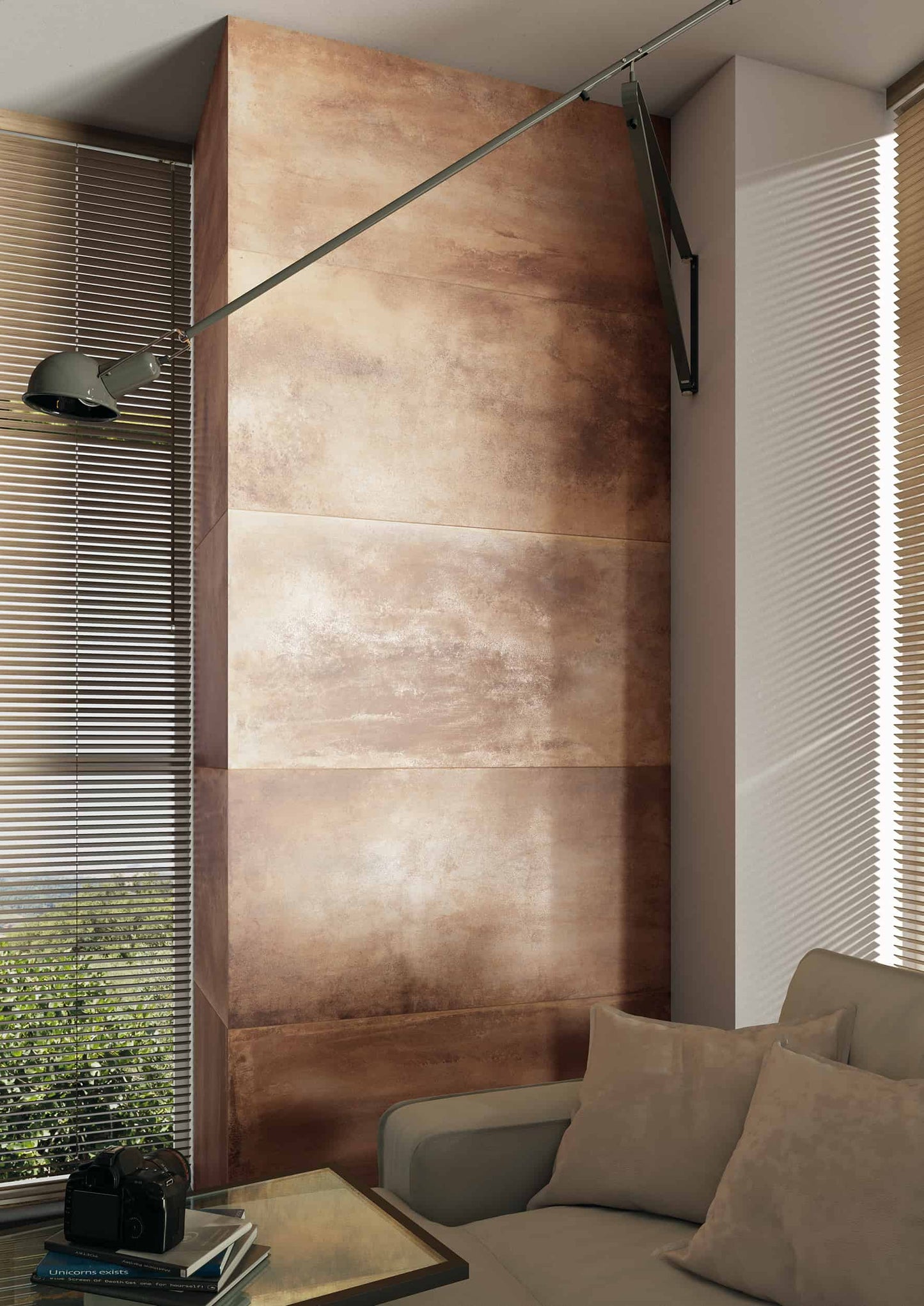 24x48 Metallica Corten porcelain tile - Industry Tile