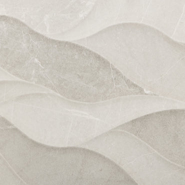 13x22 Persia Gray tear relieve wall tile - Industry Tile