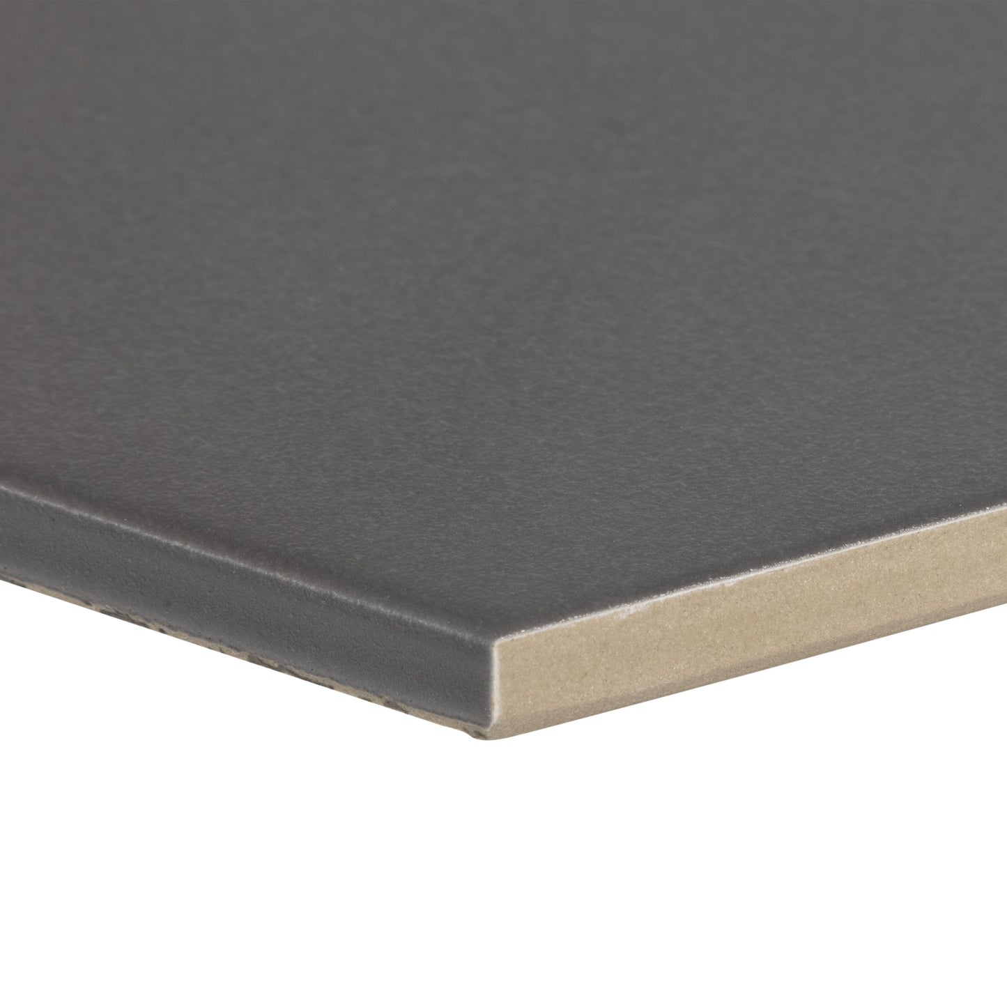 7.8x9 Tribeca Hexagon Grafito porcelain tile - Industry Tile
