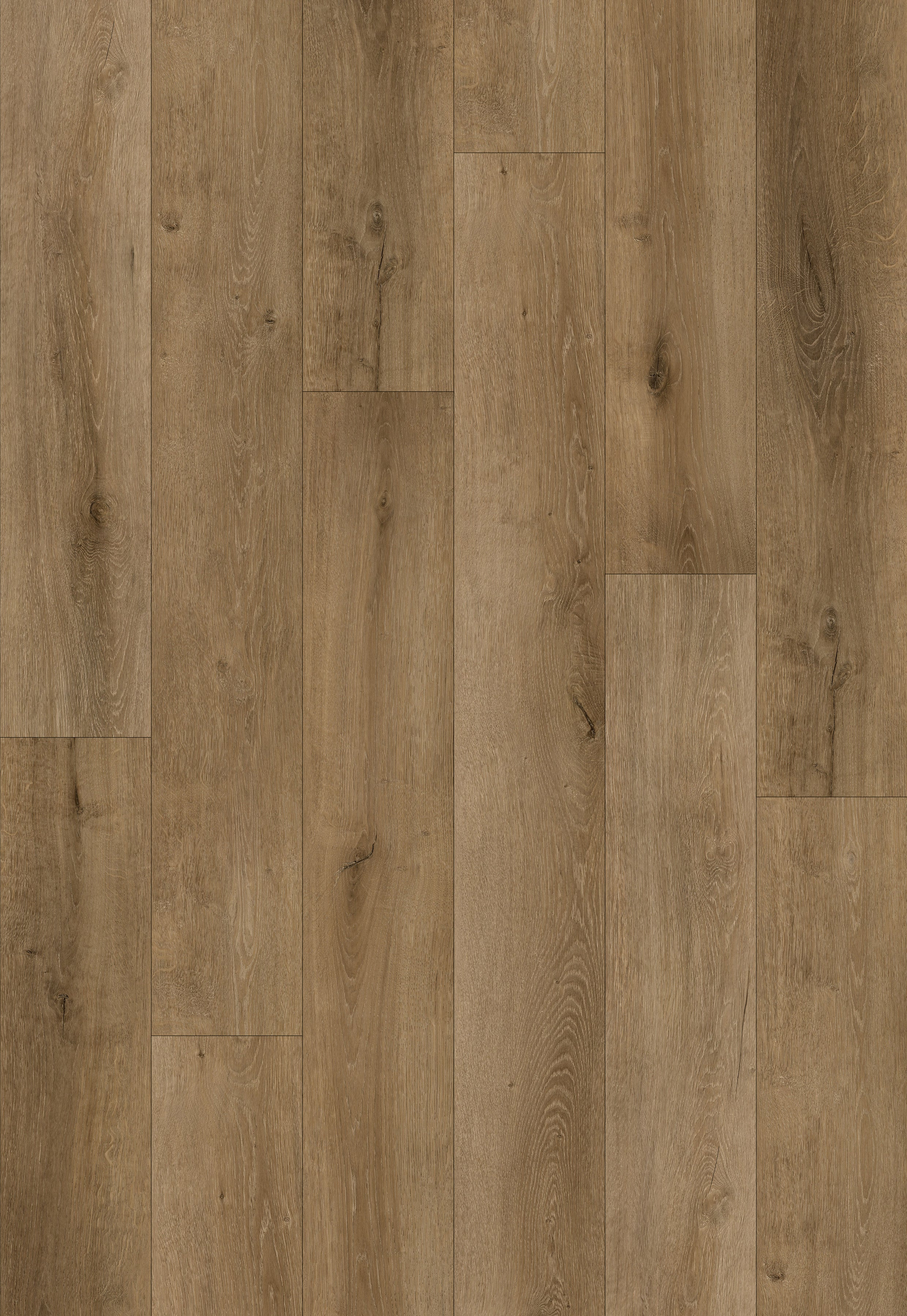 Leccio Brown Click Lock SPC Luxury Vinyl Flooring 7.2x48