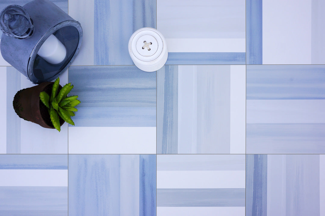 11.71x11.71 Cabana Sapphire Porcelain tile - Industry Tile