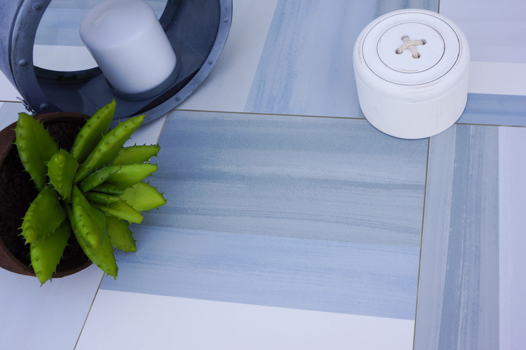11.71x11.71 Cabana Sapphire Porcelain tile - Industry Tile