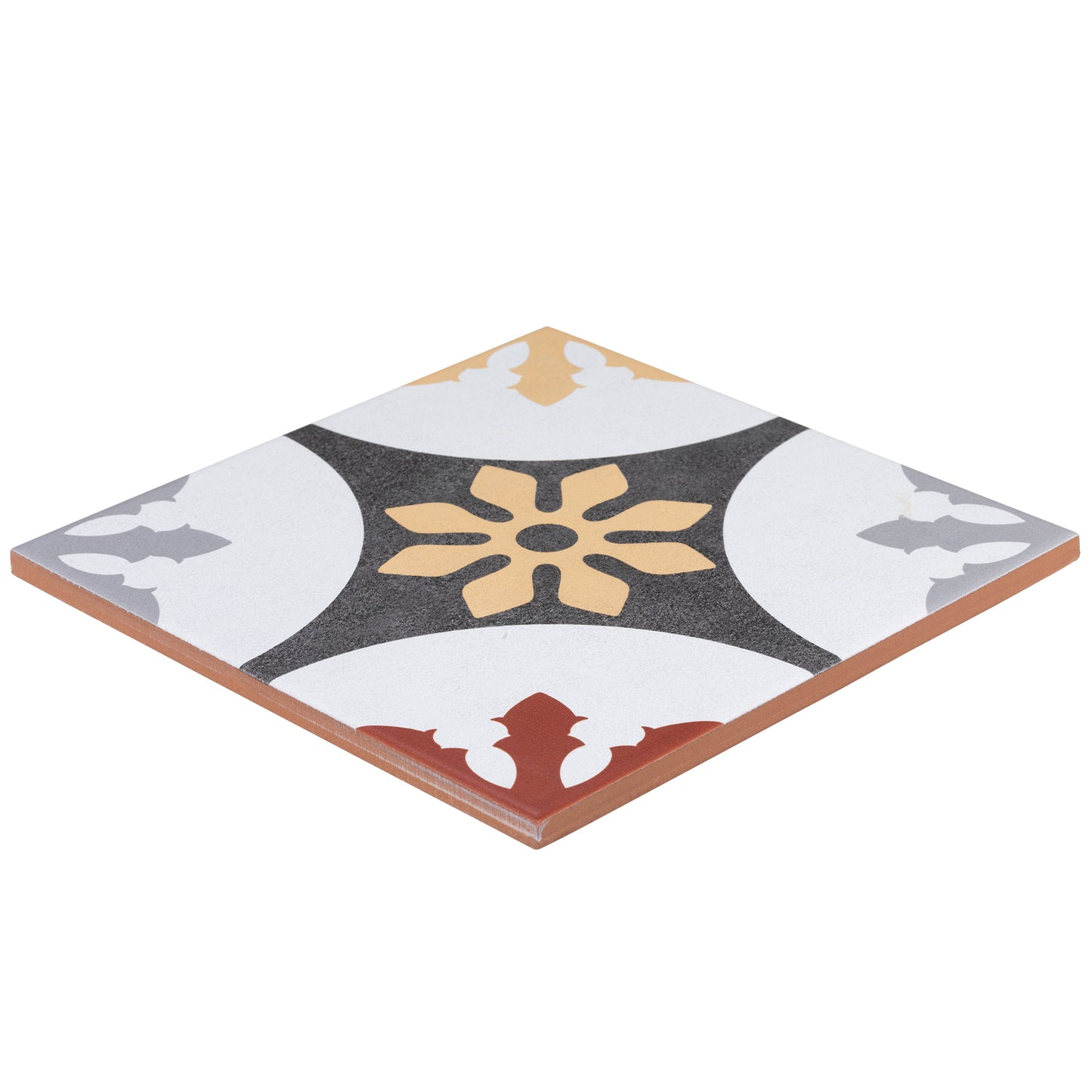 8x8 Tradition Praga Ceramic Tile - Industry Tile