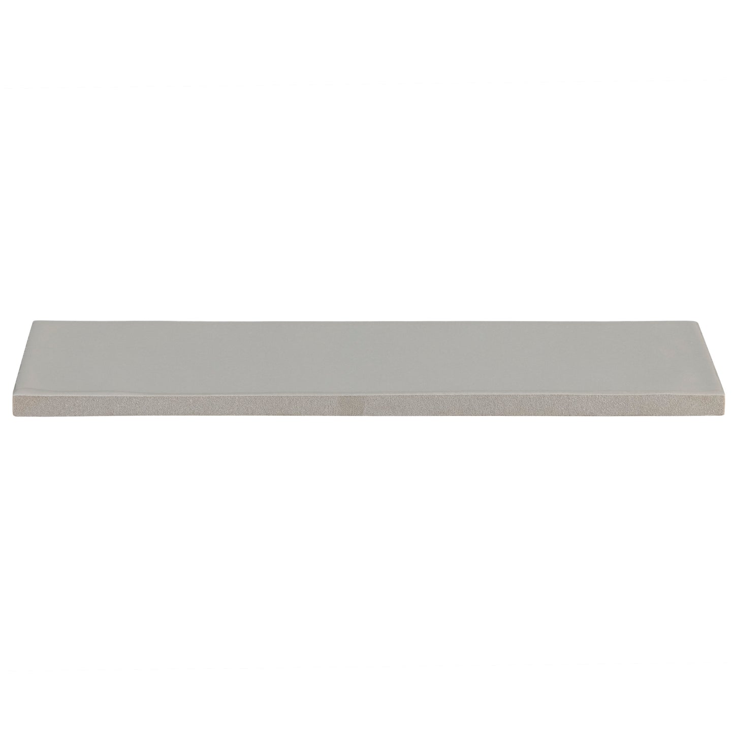 2x10 Modern Brick Gray Gloss porcelain tile - Industry Tile