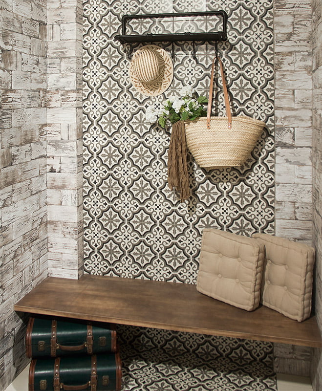 8x8 Tradition White Ceramic Tile - Industry Tile