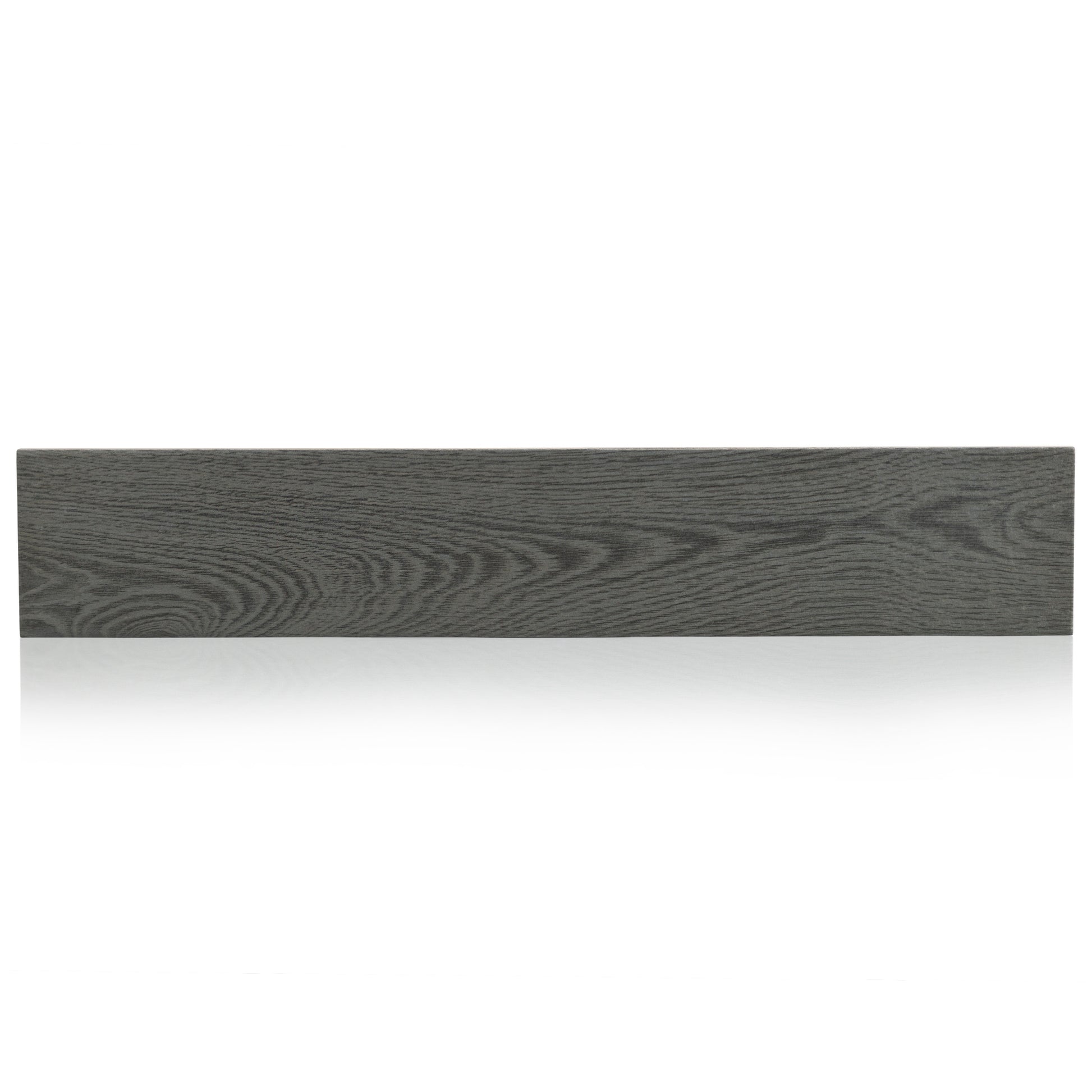 Woodside 3x18 Black porcelain tile - Industry Tile
