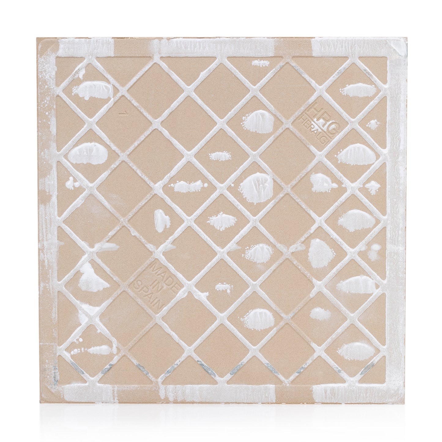 8x8 Bold Mustard porcelain tile - Industry Tile