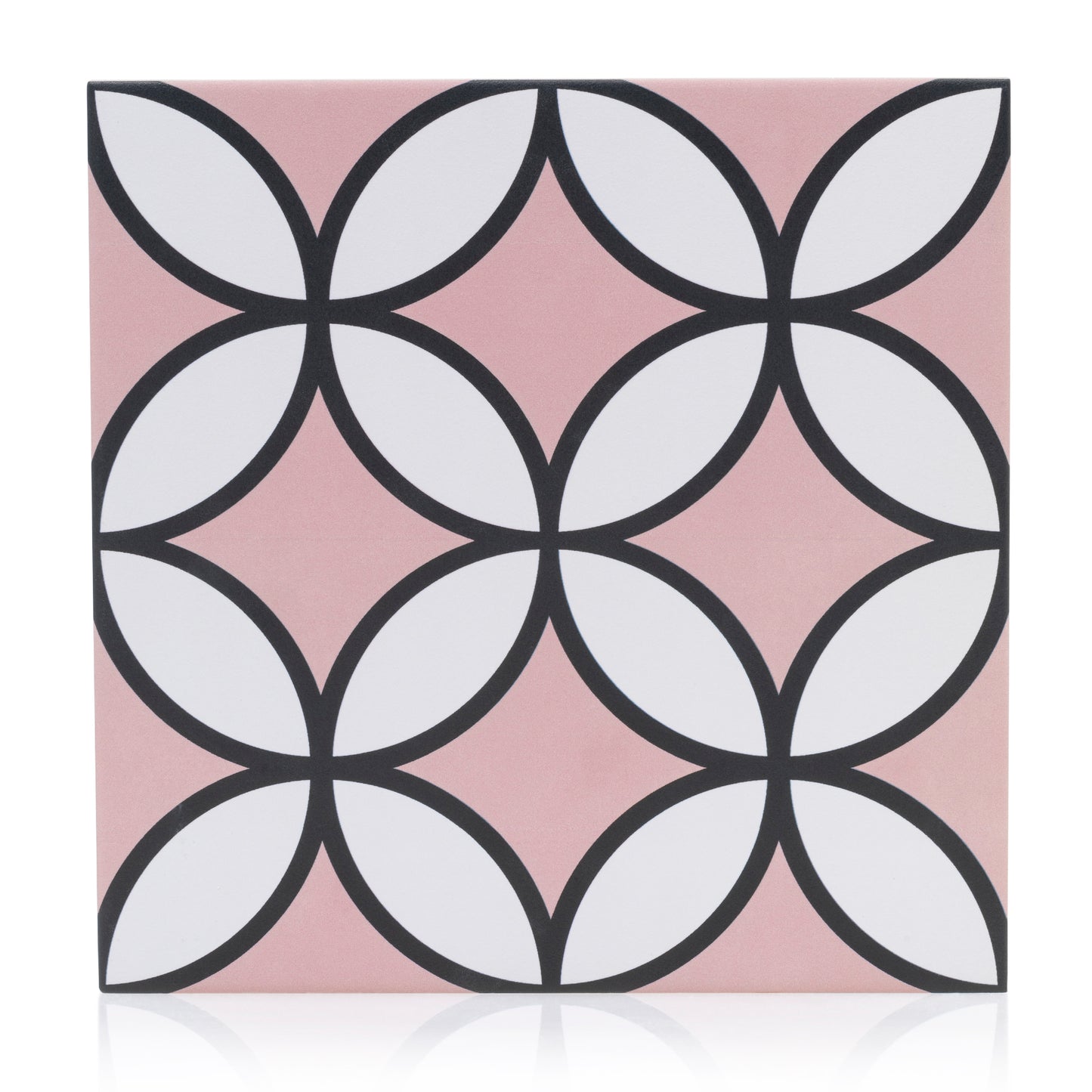 8x8 Bold Pink porcelain tile - Industry Tile