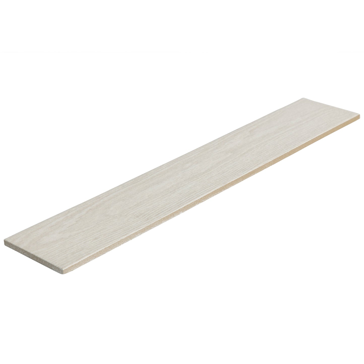 Woodside 3x18 White porcelain tile - Industry Tile