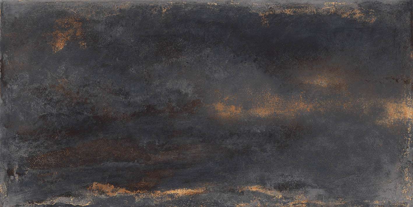 24x48 Metallica Black porcelain tile - Industry Tile