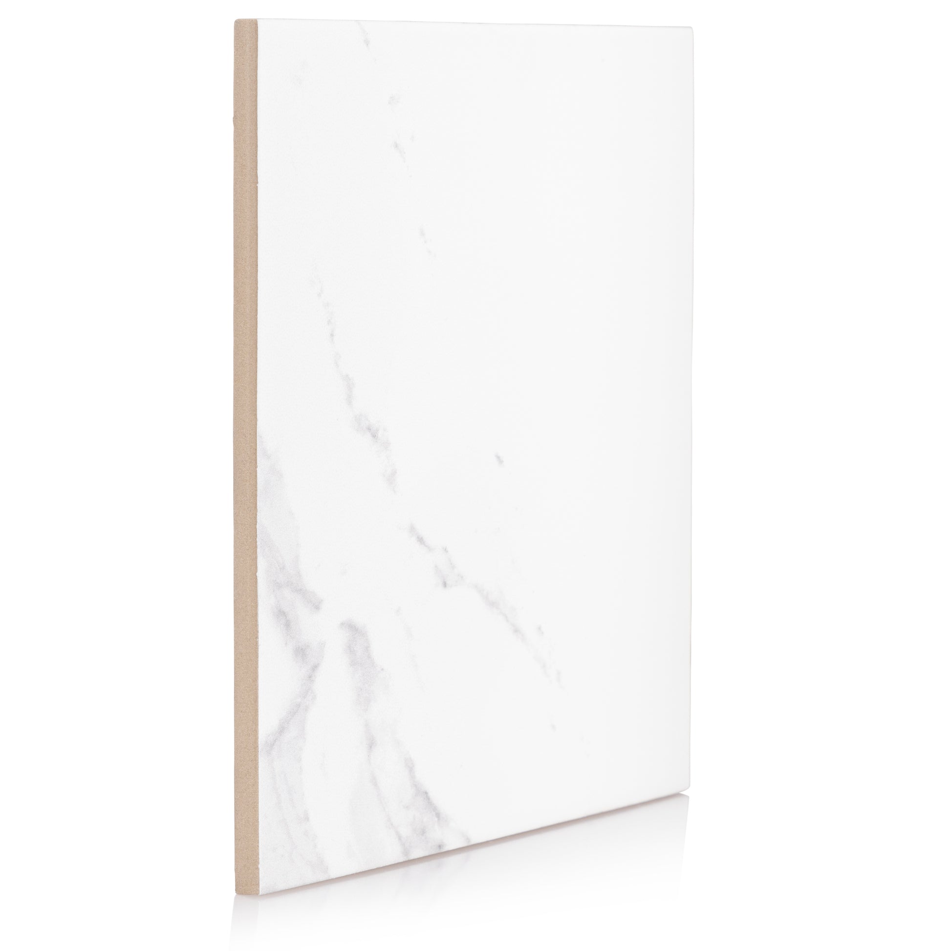 9x9 Charmed Statuario base field porcelain tile - Industry Tile