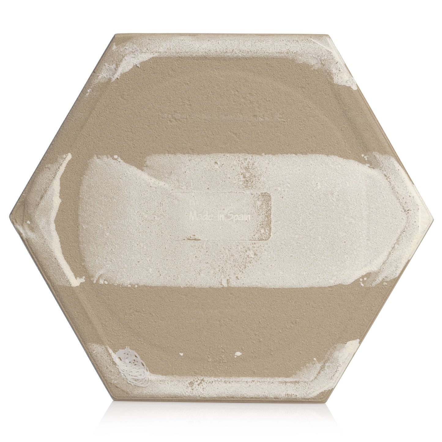 7.8x9 Tribeca Hexagon Green porcelain tile - Industry Tile