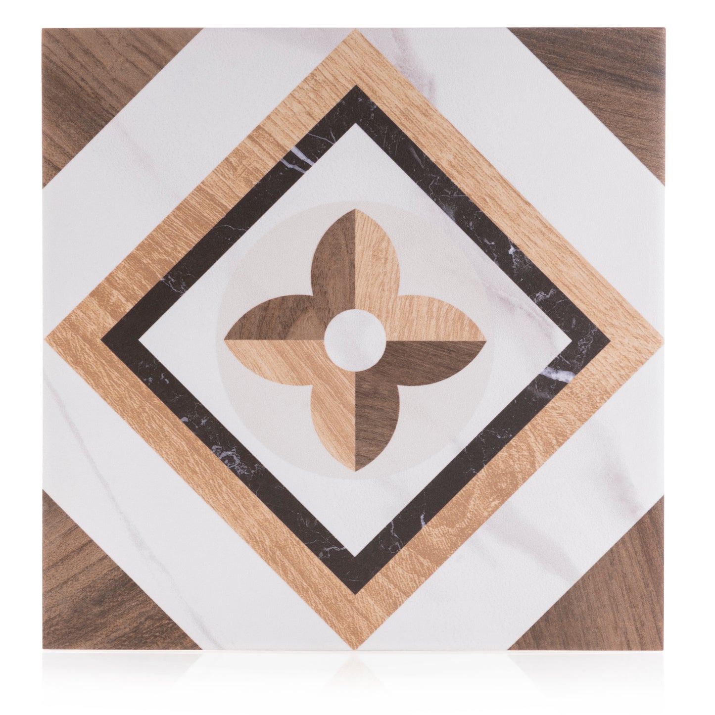 8x8 Art Wood Marble design 2 porcelain tile - Industry Tile