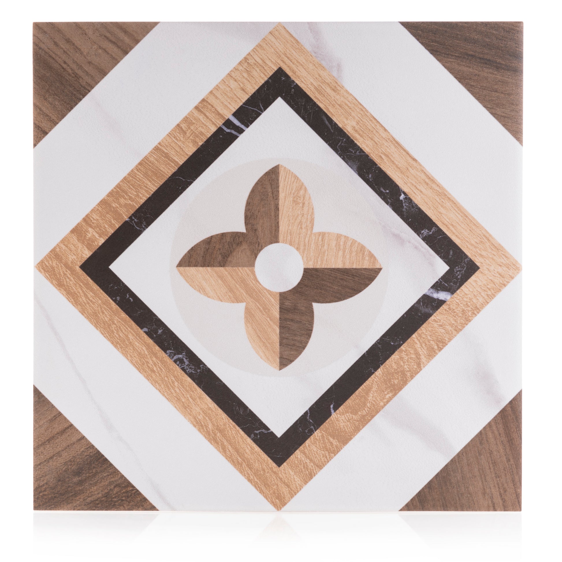 8x8 Art Wood Marble design 2 porcelain tile - Industry Tile