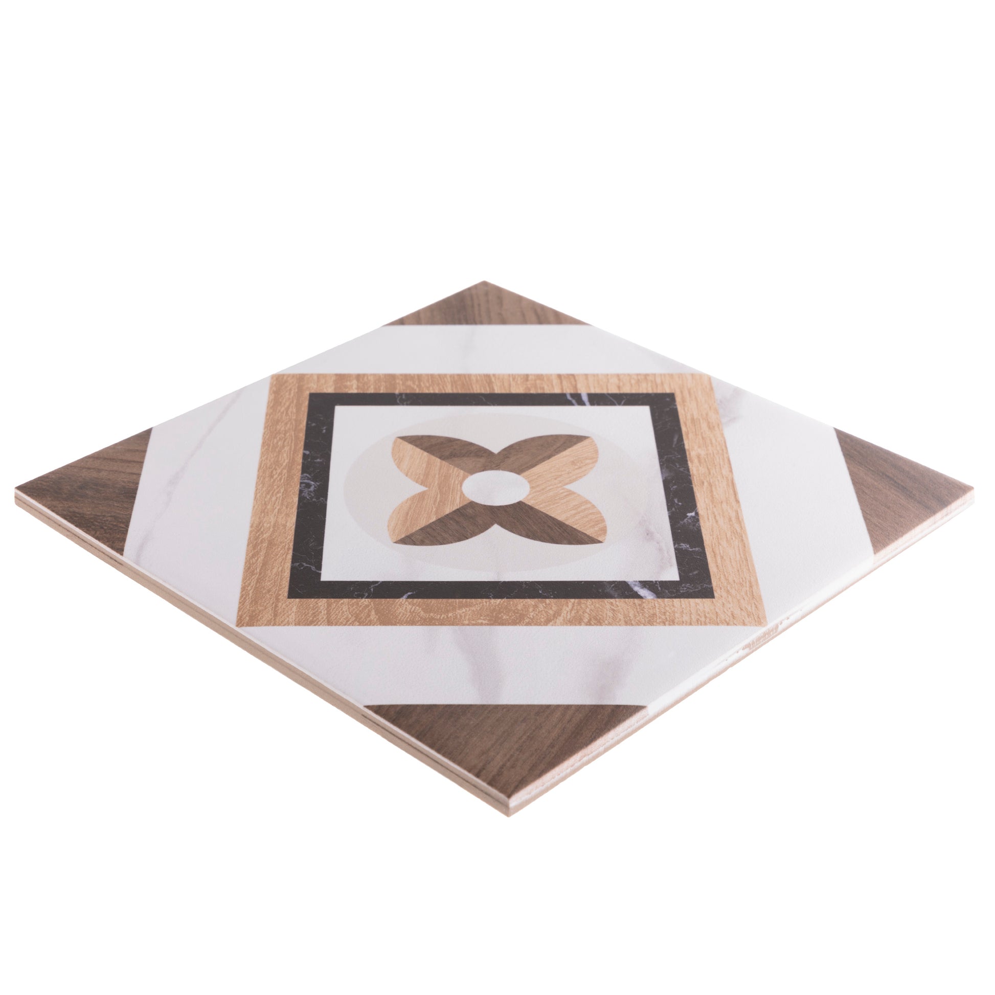 8x8 Art Wood Marble design 2 porcelain tile - Industry Tile