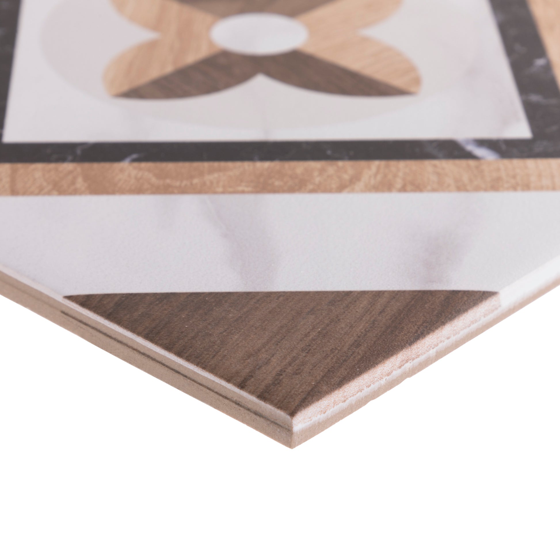 8x8 Art Wood Marble design 2 porcelain tile - Industry Tile