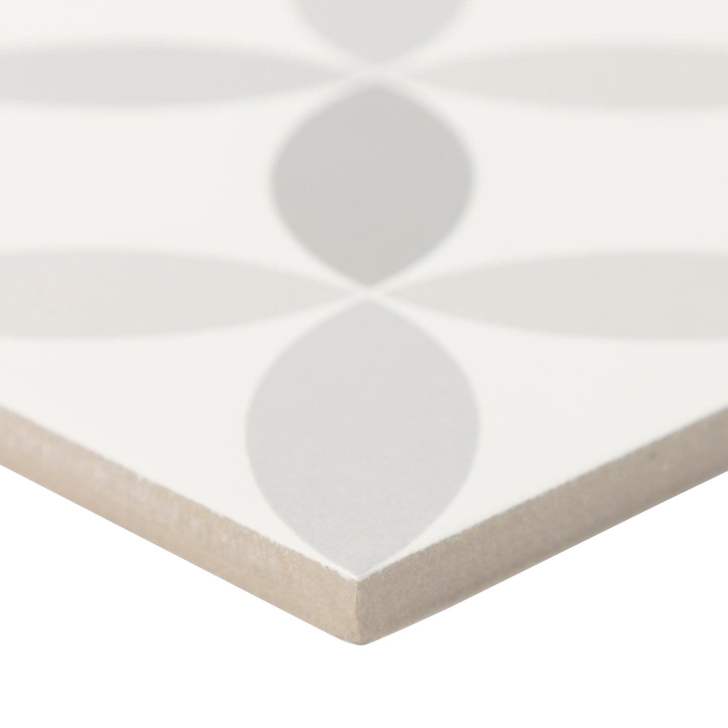 8x8 Bold Gray porcelain tile - Industry Tile