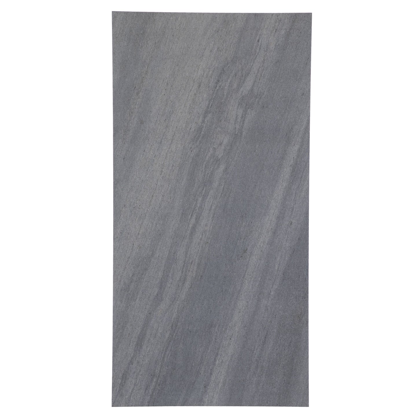12x24 Quartzite Dark Gray matte porcelain tile (made in USA) - Industry Tile