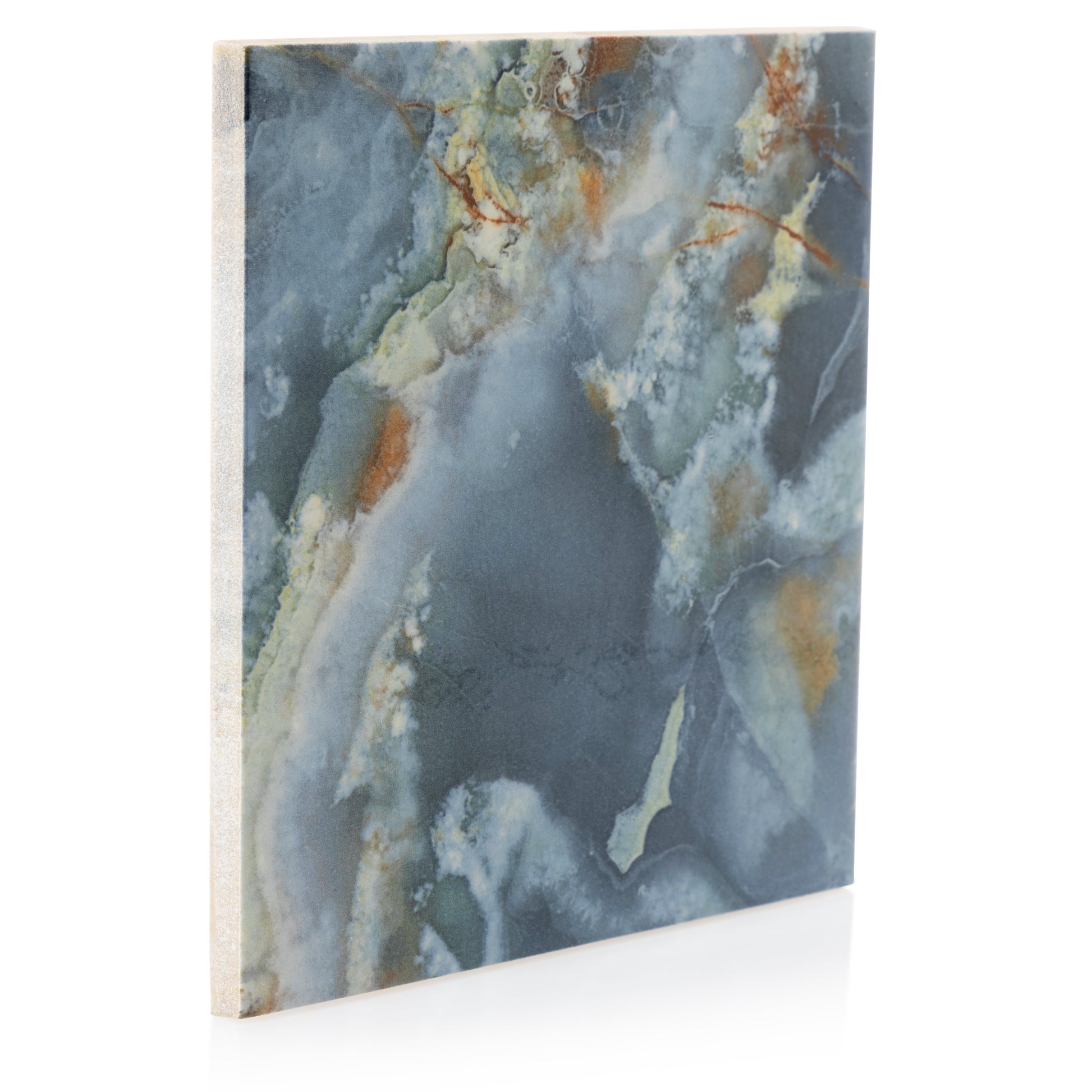 6x6 Swimming Pool Cross Emerald porcelain tile - Industry Tile