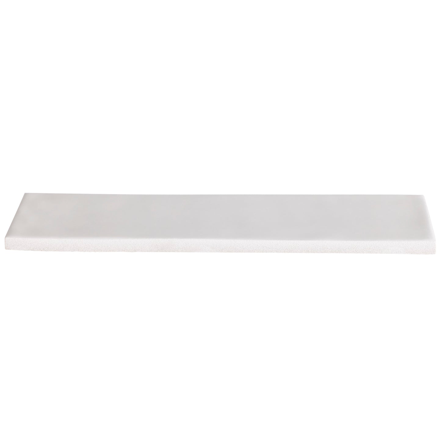 2x10 Modern Brick White Gloss porcelain tile - Industry Tile
