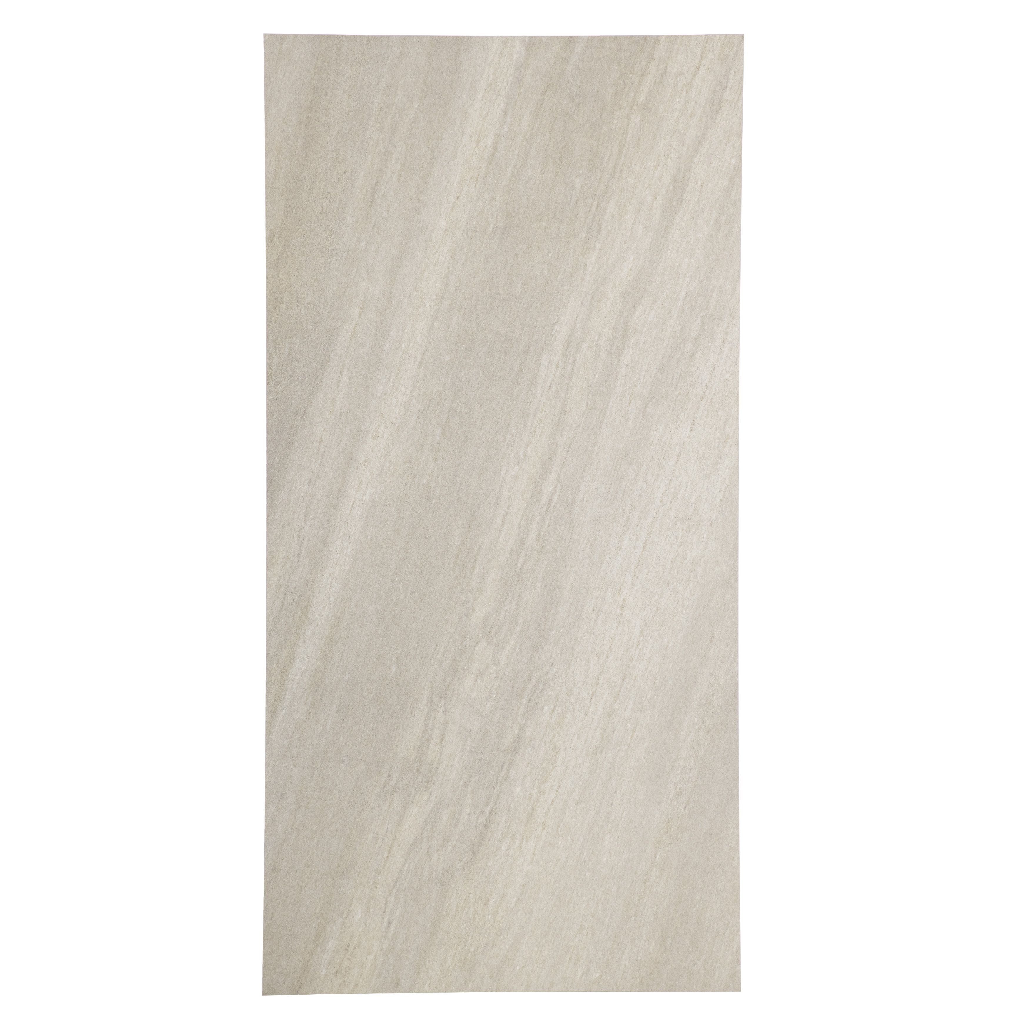 Chambray Beige Thread Porcelain Tile 24x48