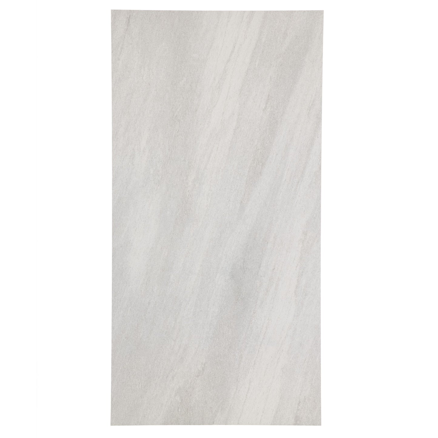12x24 Quartzite White matte porcelain tile (made in USA) - Industry Tile