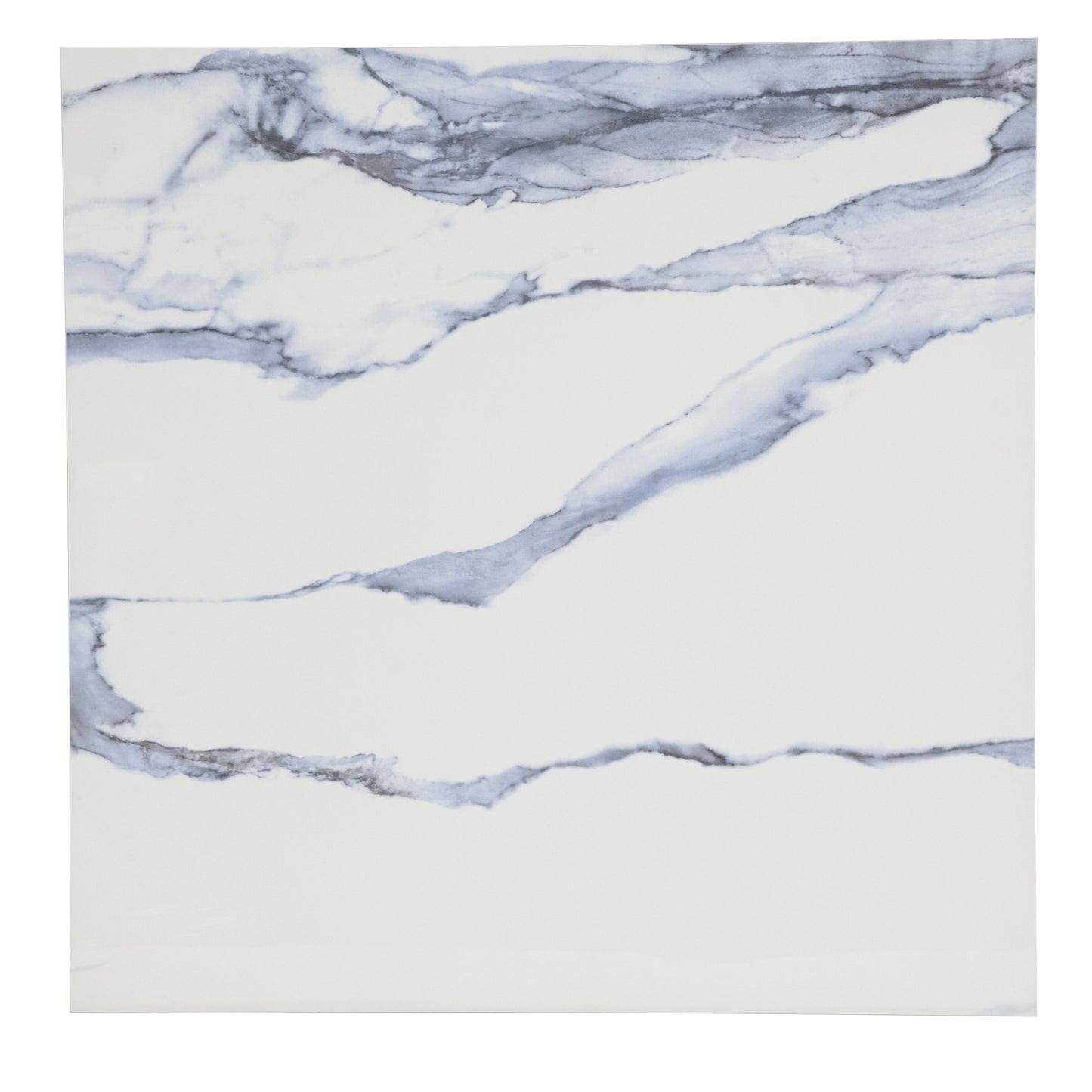 24x24 Statuario Blue Polished porcelain tile - Industry Tile