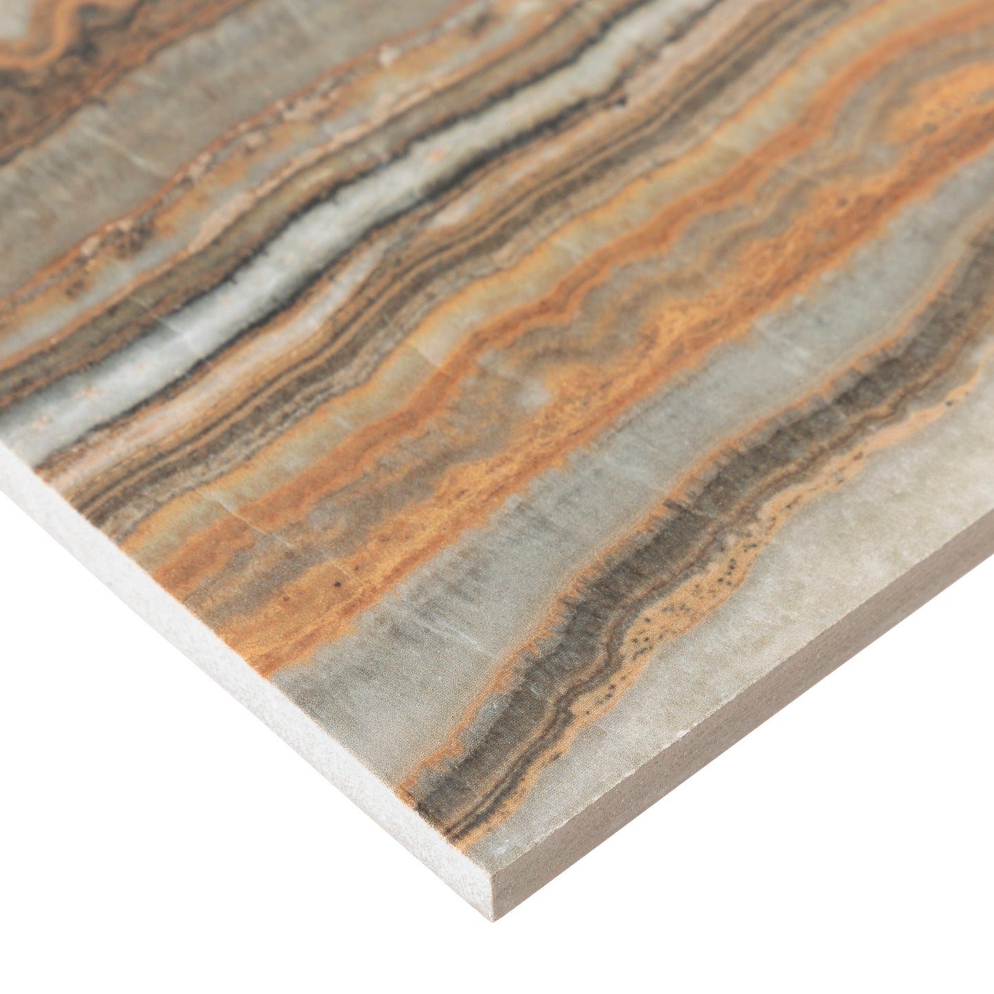 6x6 Swimming Pool Onyx Brown porcelain tile - Industry Tile