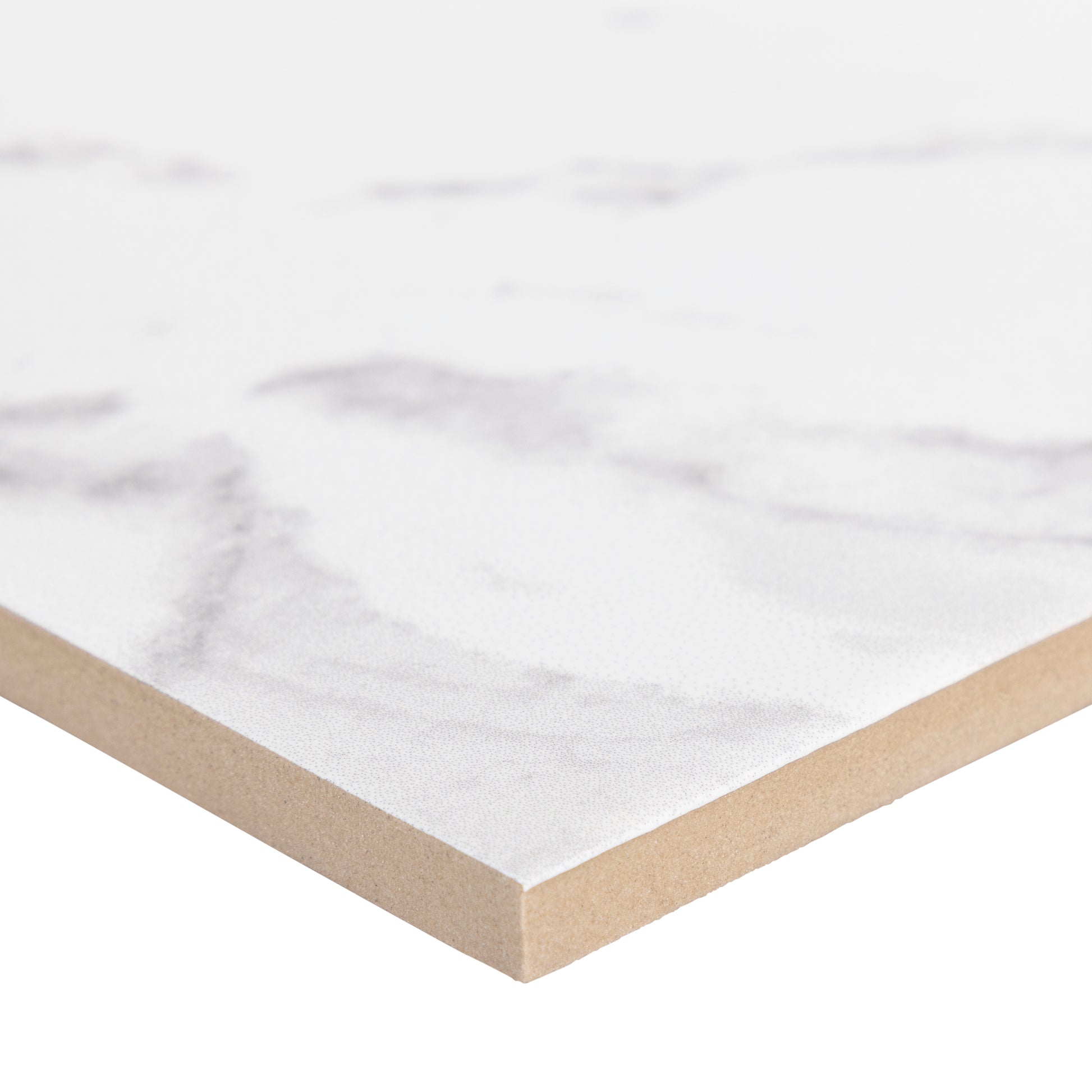 9x9 Charmed Statuario base field porcelain tile - Industry Tile