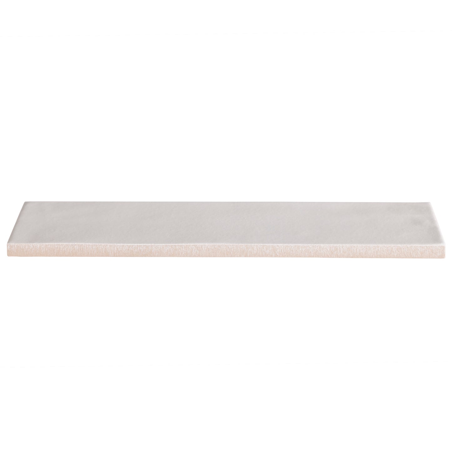 2x10 Modern Brick White Matte porcelain tile - Industry Tile