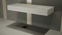 The Original Floating Shower Bench Kit with The Original Shower Bench Bracket®