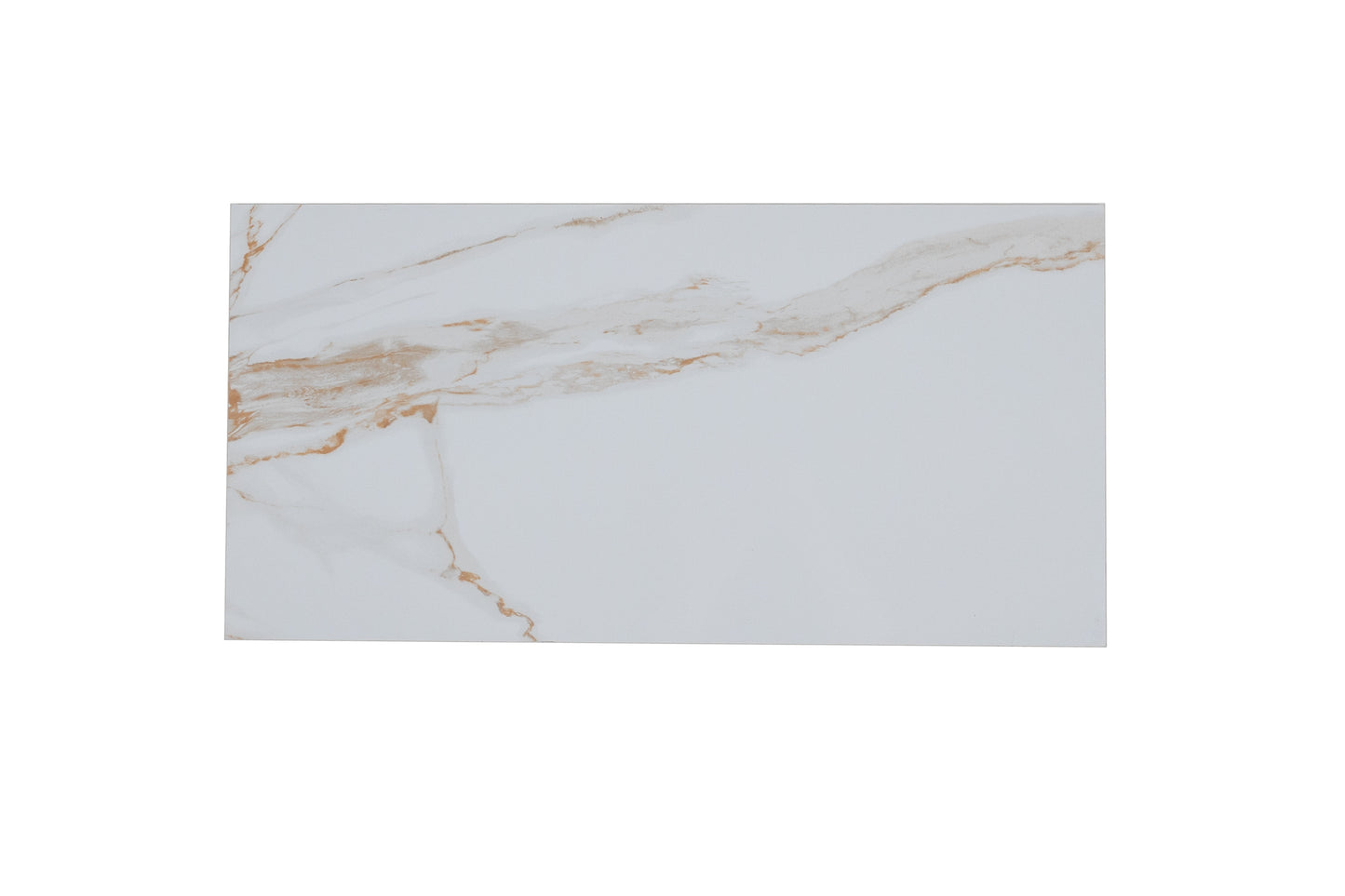 12x24 Calacatta Gold Base & Wave white body wall tile (sold seperately)