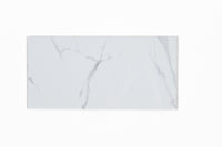 12x24 Carrara Gray Base & Wave white body wall tile (sold seperately)