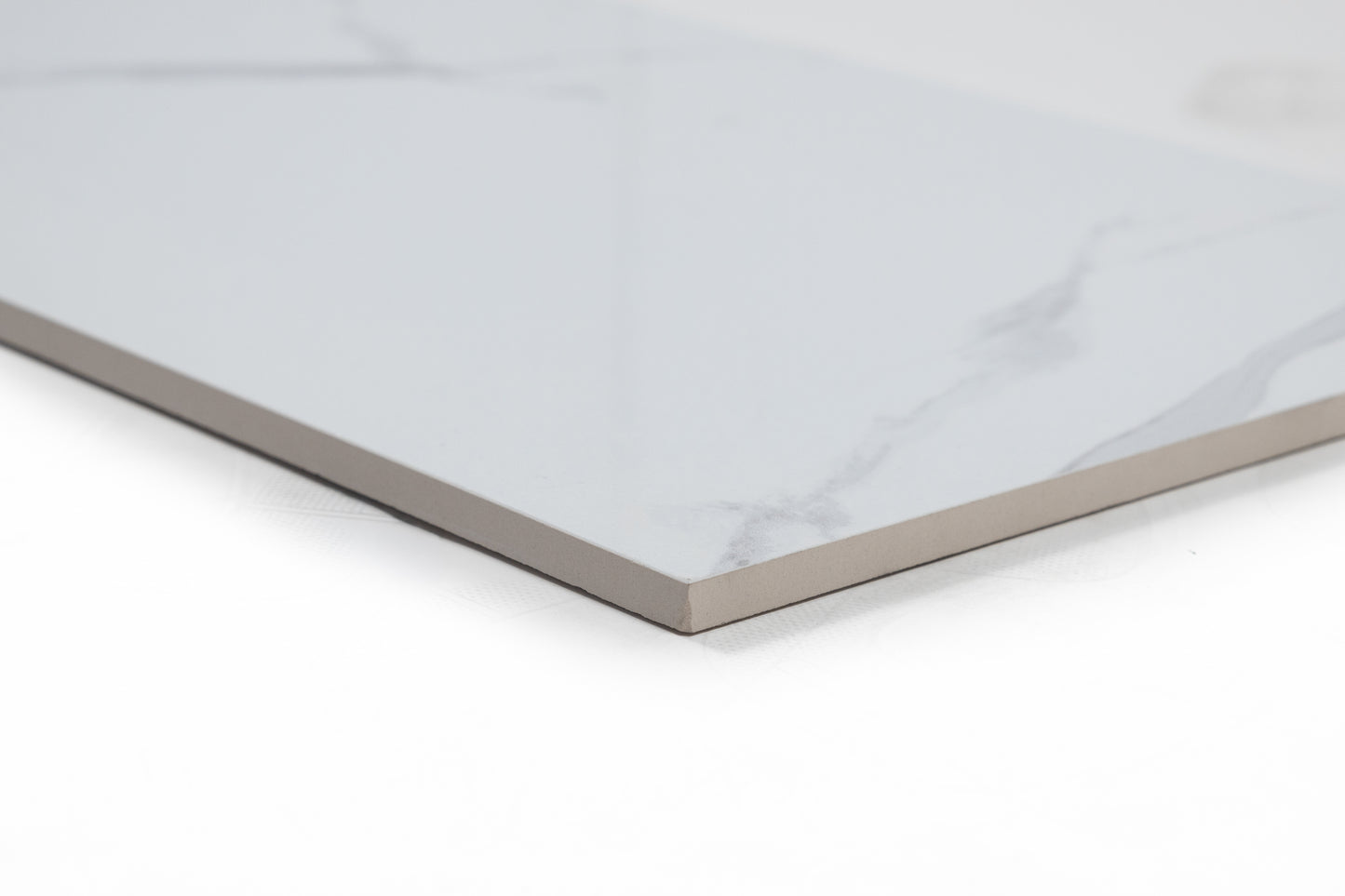 12x24 Carrara Gray Base & Wave white body wall tile (sold seperately)