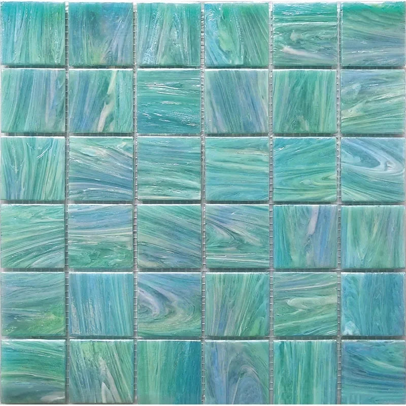Deepwater Glass Mosaic Tile – 6 colors | Pool Tile Collection - Tilevanity.com