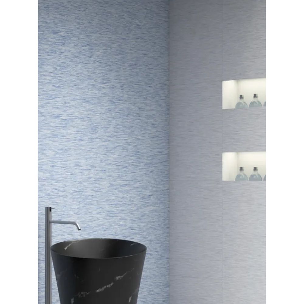 Mikasa Forma Glacier Blue Textured Porcelain Tile 24x48"