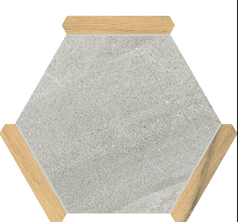 Hexelle Gray Matte Porcelain Hexagon Tile – 8.66x9.84