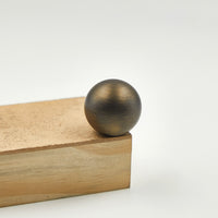 Sphere Antiqued Brass Cabinet Knob