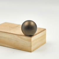 Sphere Antiqued Brass Cabinet Knob