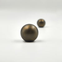 Sphere Antiqued Brass Cabinet Knob