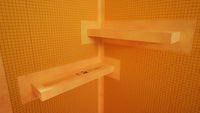 Original Deluxe 38" x 60" Shower Conversion Kit with Orange XPS Board