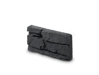 Siena Black Cement Ledger Stone Wall - Industry Tile