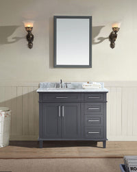 Newport 42" Bathroom Vanity Charcoal