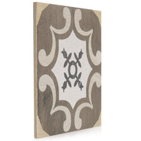 8x8 Art Wood w/ Stone Design 8 Porcelain Tile