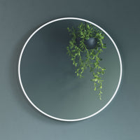 Round Alu Slim Frame Mirror - 24"