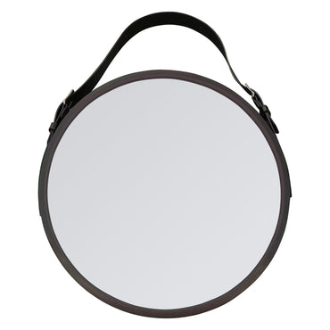 Round Frame with Belt Wall Mirror - 24"