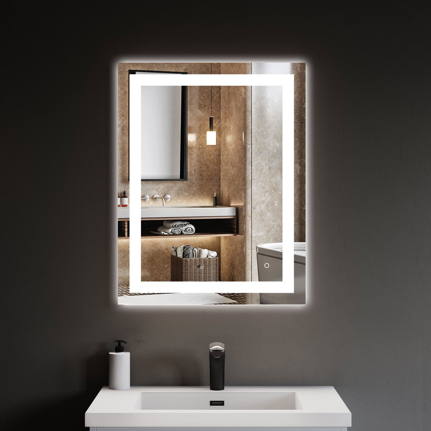 LED Bathroom Light Mirror - 5008 - 7 sizes available