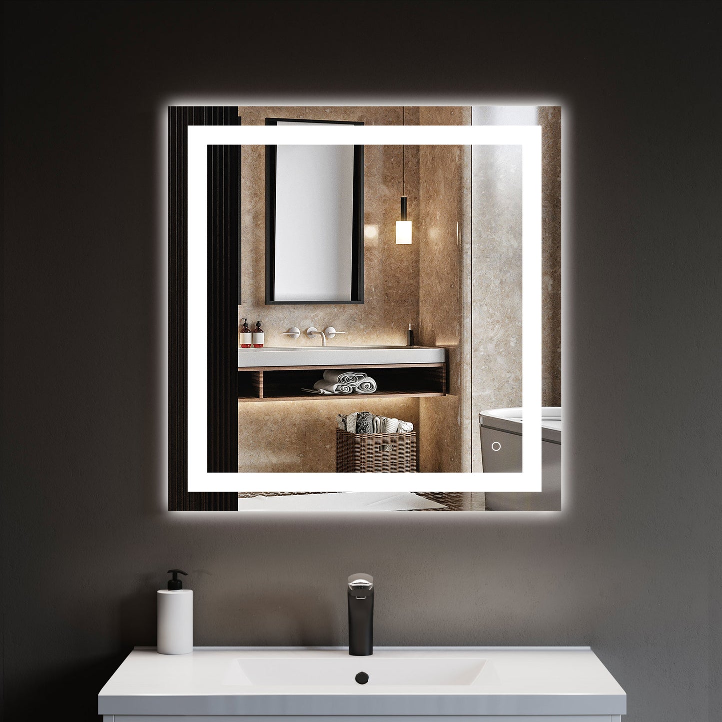 LED Bathroom Light Mirror - 5008 - 7 sizes available