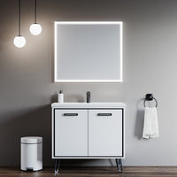 LED Bathroom Light Mirror  35.5"x31.5"