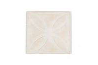 8x8 Amora 3D Structured Avorio porcelain tile